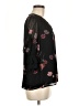 CeCe 100% Polyester Black 3/4 Sleeve Blouse Size M - photo 4