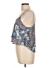 Charlotte Russe 100% Polyester Blue Sleeveless Top Size L - photo 5