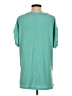 White Birch Teal Short Sleeve Top Size S - photo 2
