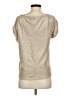 Assorted Brands Metallic Gold Short Sleeve Top Size S - photo 2
