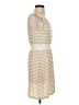 Express Stripes Tan Casual Dress Size S - photo 4