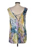 Millau Yellow Sleeveless Blouse Size M - photo 2