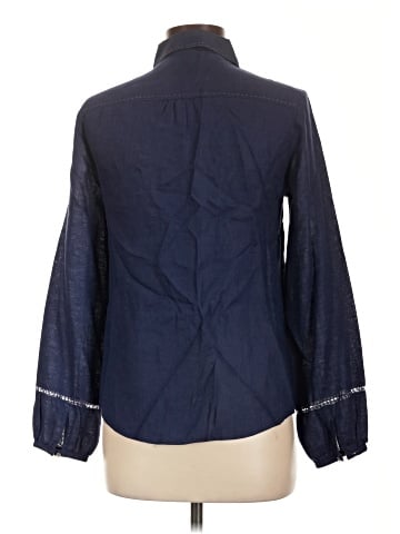 Wrap Long Sleeve Blouse (view 2)