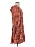 North End 100% Polyester Paisley Brown Casual Dress Size S - photo 4