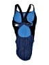 Speedo Chevron-herringbone Blue One Piece Swimsuit Size 6 - photo 2