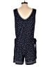 Max Studio Polka Dots Blue Romper Size M - photo 2