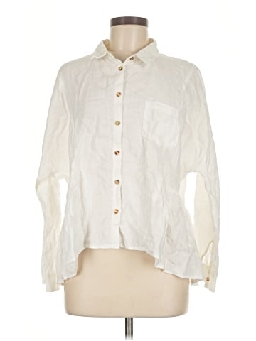 Holding Horses Long Sleeve Button-Down Shirt (view 1)