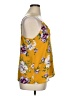 Socialite 100% Polyester Yellow Sleeveless Blouse Size XL - photo 4