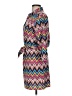 Grifflin Chevron-herringbone Brown Casual Dress Size M - photo 5