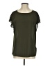 Pleione 100% Polyester Green Short Sleeve Blouse Size XS - photo 1