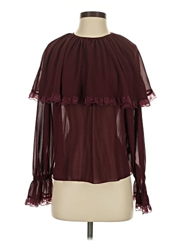 WAYF Long Sleeve Blouse (view 1)