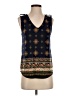 Sweet Wanderer Blue Sleeveless Blouse Size S - photo 1