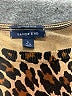 Lands' End Animal Print Brown Short Sleeve Top Size L - photo 7