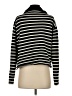 J.Crew 100% Cotton Stripes Black Pullover Sweater Size S - photo 2