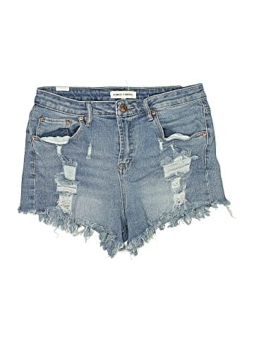 Almost Famous Denim Shorts (view 1)