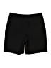New Directions Solid Black Cargo Shorts Size 8 - photo 2