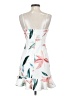 Selfie Leslie Tropical White Cocktail Dress Size S - photo 2