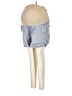 Motherhood Blue Gray Shorts Size Med Maternity - photo 1