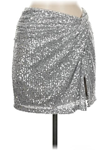Aqua Formal Skirt (view 1)