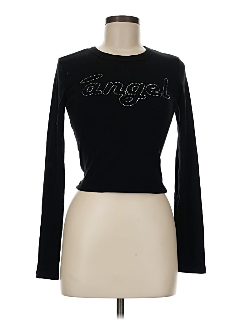 Pre-owned Bella+canvas Long Sleeve T-shirt In Black