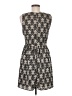 Moon Argyle Black Casual Dress Size M - photo 2