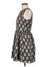 Moon Argyle Black Casual Dress Size M - photo 5