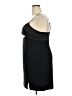 Open Edit Solid Black Cocktail Dress Size XXL - photo 5