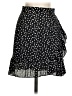 PrettyLittleThing 100% Polyester Polka Dots Black Casual Skirt Size 2 - photo 1