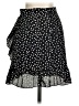 PrettyLittleThing 100% Polyester Polka Dots Black Casual Skirt Size 2 - photo 2