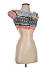 Assorted Brands Gray Short Sleeve Top Size S - photo 1
