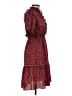 Max Studio Paisley Burgundy Casual Dress Size XS - photo 4