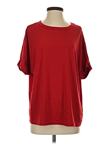 Red 3/4 Sleeve T-Shirt (view 1)