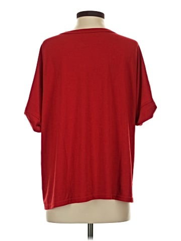 Red 3/4 Sleeve T-Shirt (view 2)