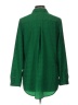 Liz Claiborne 100% Polyester Polka Dots Green 3/4 Sleeve Blouse Size L - photo 2