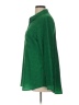 Liz Claiborne 100% Polyester Polka Dots Green 3/4 Sleeve Blouse Size L - photo 5