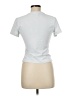Automet Solid Silver Short Sleeve T-Shirt Size M - photo 2