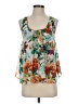 Meadow Rue 100% Polyester White Sleeveless Blouse Size XS - photo 1