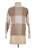 Tahari Checkered-gingham Tan Turtleneck Sweater Size S - photo 2