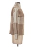 Tahari Checkered-gingham Tan Turtleneck Sweater Size S - photo 4