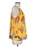 Current Air 100% Polyester Yellow Sleeveless Blouse Size M - photo 4