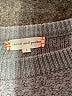 Chinti & Parker 100% Merino Wool Chevron-herringbone Gray Wool Pullover Sweater Size S - photo 7