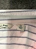L.L.Bean 100% Cotton Stripes White Silver Long Sleeve Button-Down Shirt Size XL - photo 7