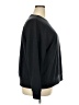 Zella Solid Black Sweatshirt Size 2X - photo 4