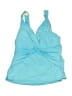Miraclesuit Blue Swimsuit Top Size 10 - photo 1