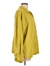 Chico's Design Solid Yellow Long Sleeve Button-Down Shirt Size Lg (2) - photo 4