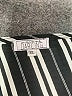 Darling 100% Polyester Stripes Black Short Sleeve Blouse Size XL - photo 7
