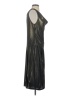 Georgiou Studio Metallic Black Cocktail Dress Size S - photo 4