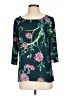 HD in Paris 100% Polyester Teal 3/4 Sleeve Blouse Size 4 - photo 1