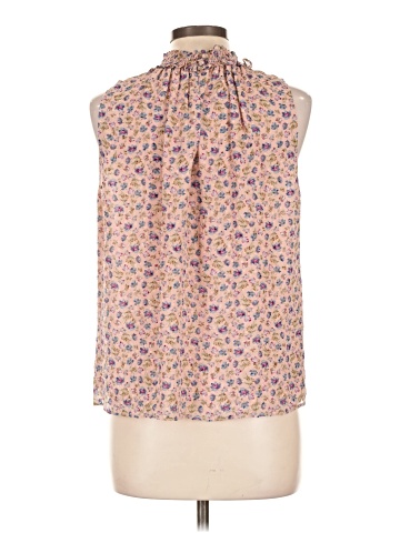 Rebecca Taylor Sleeveless Silk Top (view 2)