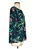 HD in Paris 100% Polyester Teal 3/4 Sleeve Blouse Size 4 - photo 4